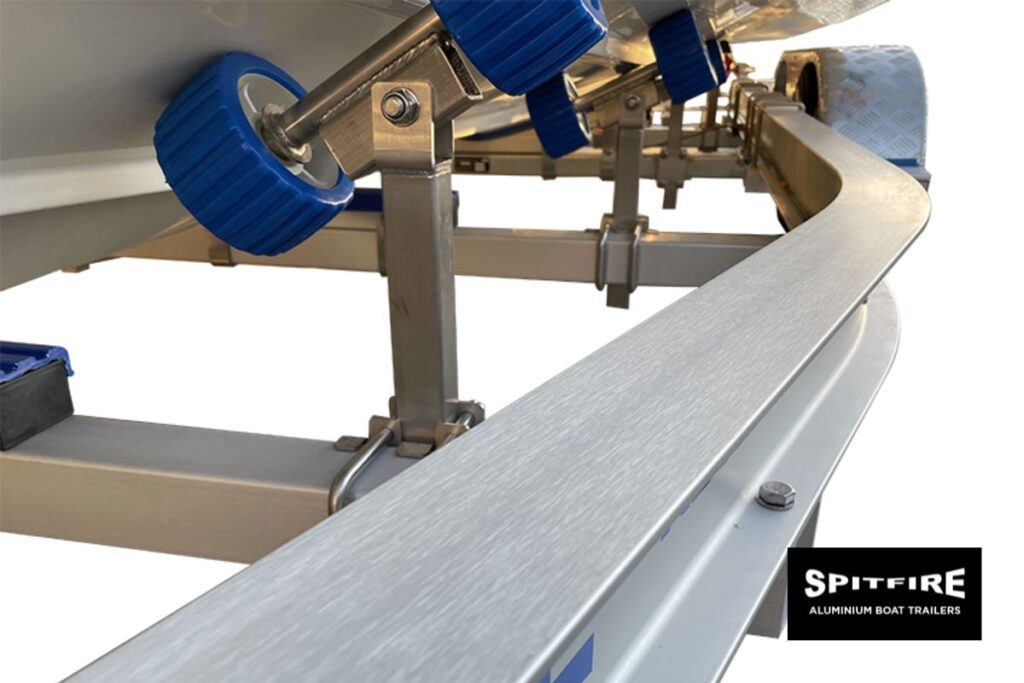 Aluminum Boat trailer aesthetic