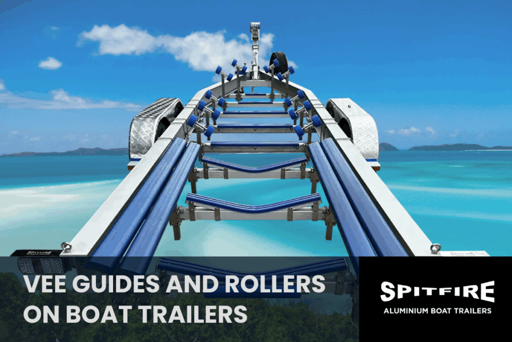 Vee Guides and Rollers on Boat Trailers